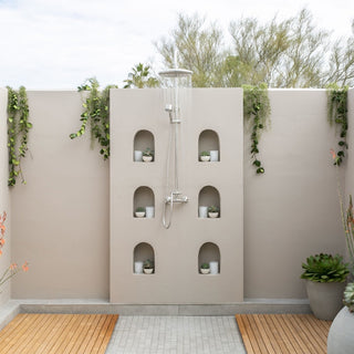 Outdoor shower at Civana Wellness Resort and Spa