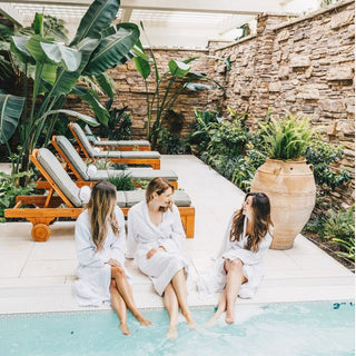 Women enjoying pool at Montage Laguna Beach