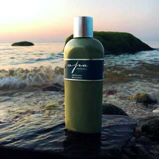 Revitalizing Sea Cleanse on beach rocks
