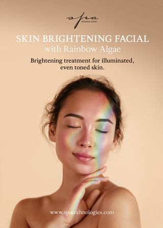 Skin Brightening Facial with Rainbow Algae - Counter Card