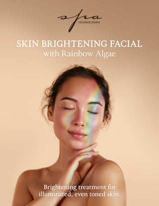 Skin Brightening Facial with Rainbow Algae Protocol Book